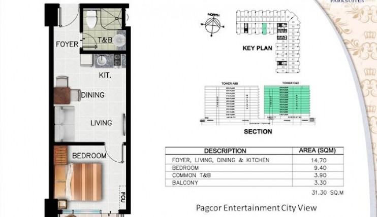 Photo 1 of 1 Bedroom at Manila Bay